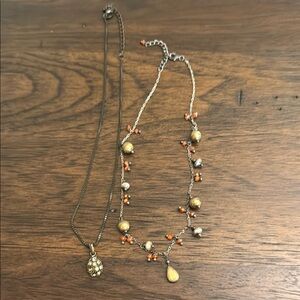 2 necklace set!